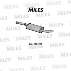 HA01225 MILES Середній глушник вихлопних газів