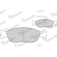 MBF015114 MANDO Комплект гальмівних колодок дисковий гальм