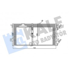 343925 KALE OTO RADYATÖR Конденсатор кондиціонера