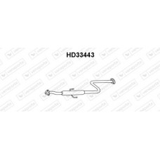 HD33443 VENEPORTE Предглушник вихлопних газів