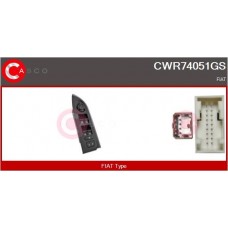 CWR74051GS CASCO Вимикач склопідйомник