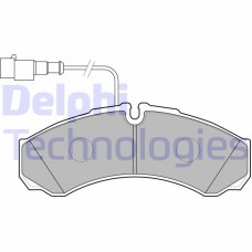 LP2185 DELPHI КомплеК т гальмівних колодок, дискове гальмо
