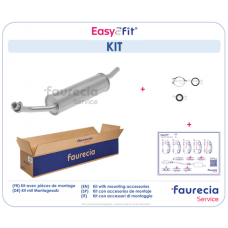 FS10047 Faurecia Глушник вихлопних газів кінцевий