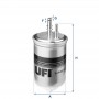 2444500 UFI Паливний фільтр