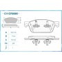 C11CR0085 CWORKS Комплект гальмівних колодок дисковий гальм