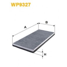 WP9327 WIX FILTERS Фільтр повітря у внутрішньому просторі