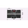 RT8654 AVA QUALITY COOLING Вентилятор салону