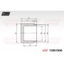 72957036 MAXTECH Поршень корпус скоби гальма
