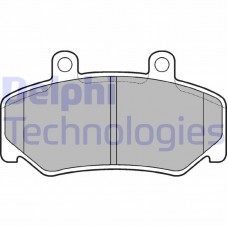 LP643 DELPHI Комплект гальмівних колодок дисковий гальм