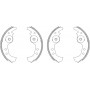 MSK001 MINTEX Комплект гальмівних колодок