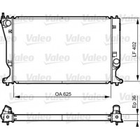 735573 VALEO Радіатор охолодження двигуна
