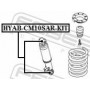HYAB-CM10SAR-KIT FEBEST Монтажний комплект амортизатор