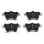 PP-0306AF JAPANPARTS Комплект гальмівних колодок дисковий гальм