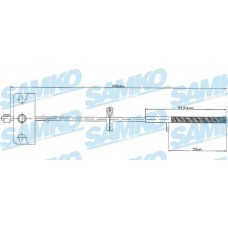 C0840B SAMKO Тросик, cтояночный тормоз