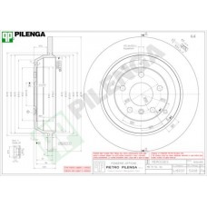 5908 PILENGA Гальмівний диск