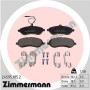24595.185.2 ZIMMERMANN Комплект гальмівних колодок дисковий гальм