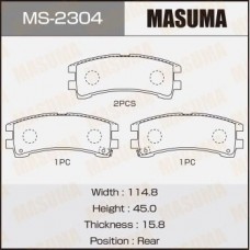 MS-2304 MASUMA Комплект гальмівних колодок