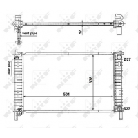 WG1723077 WILMINK GROUP Радіатор охолодження двигуна