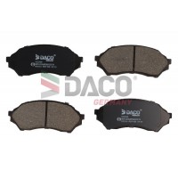 322209 DACO Germany Комплект гальмівних колодок дисковий гальм