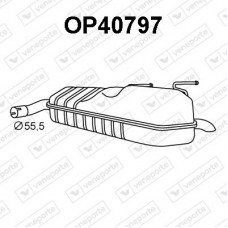 OP40797 VENEPORTE Глушник вихлопних газів кінцевий