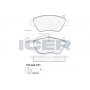 181444-701 ICER Комплект гальмівних колодок дисковий гальм