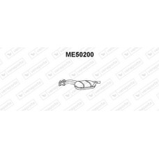 ME50200 VENEPORTE Середній глушник вихлопних газів