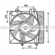PE7550 AVA QUALITY COOLING Вентилятор охолодження двигуна