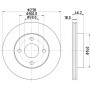 8DD 355 112-431 HELLA PAGID Гальмівний диск