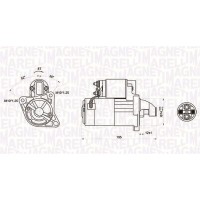 063721136010 MAGNETI MARELLI Стартер