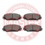 13046057672N-SET-MS MASTER-SPORT GERMANY Комплект гальмівних колодок дисковий гальм
