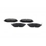 KBP-1017 KAVO PARTS Комплект гальмівних колодок дисковий гальм