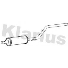 240788 KLARIUS Середній глушник вихлопних газів