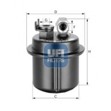 31.535.00 UFI Паливний фільтр
