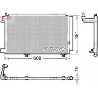 DCN10041 DENSO Конденсатор кондиціонера