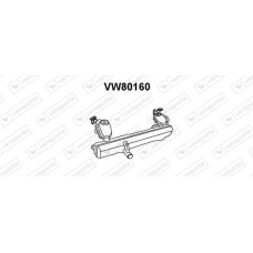VW80160 VENEPORTE Предглушник вихлопних газів