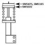 SM1022 KYB Опора стійки амортизатора