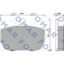 FO 543081 FOMAR Friction Комплект гальмівних колодок дисковий гальм