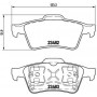 P 59 044 BREMBO Комплект гальмівних колодок, дискове гальмо