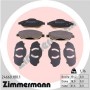 24660.180.1 ZIMMERMANN Комплект гальмівних колодок дисковий гальм