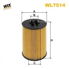 WL7514 WIX FILTERS Масляний фільтр