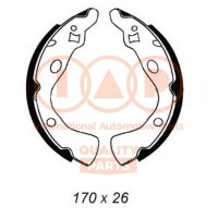 705-21030 IAP QUALITY PARTS Комплект гальмівних колодок