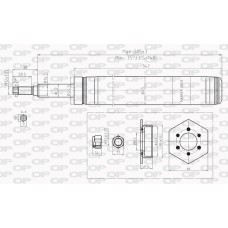 SAB8212.31 OPEN PARTS Амортизатор