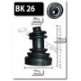 BK26 SHAFTEC Комплект пыльника, Привідний вал