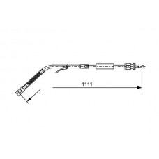 1 987 477 126 BOSCH Тросик, cтояночный тормоз