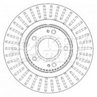 KBD4481 KEY PARTS Гальмівний диск