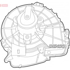 DEA20004 DENSO Вентилятор салону