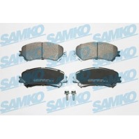 5SP1996 SAMKO Комплект гальмівних колодок дисковий гальм