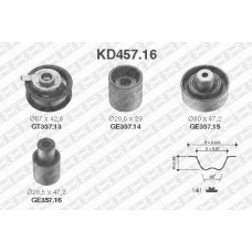 KD457.16 SNR Комплект ременя ГРМ