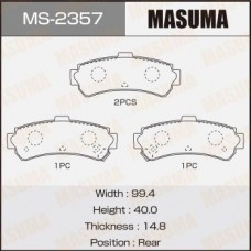 MS-2357 MASUMA Комплект гальмівних колодок