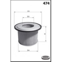 R762 MISFAT Повітряний фільтр